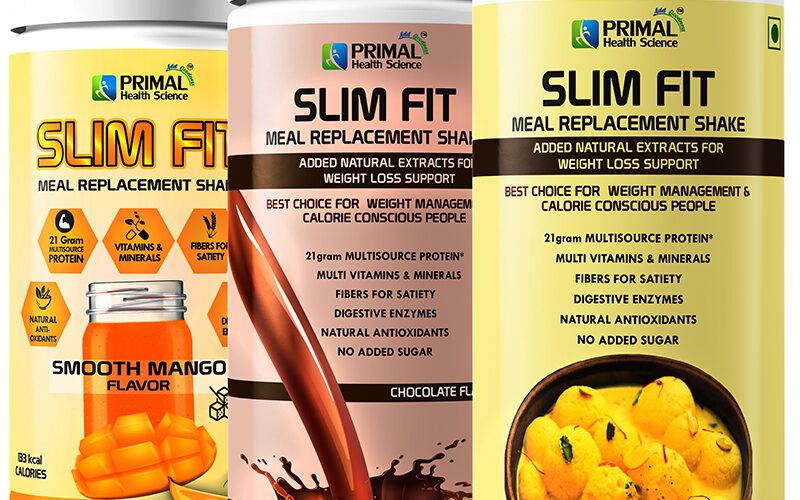 meal replacement slim shake with protein vitamins minerals