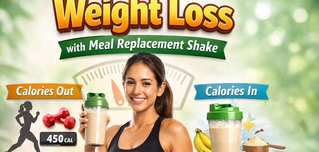 weight loss with slim fit meal replacement shake